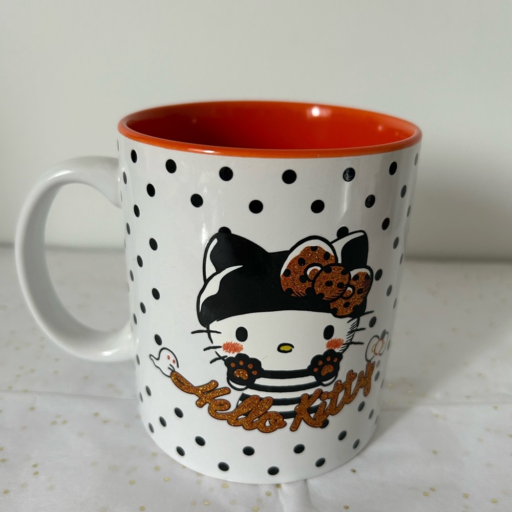 New 2024 Hello Kitty Double Sided Ceramic Halloween Mug Collectibles 💀🎃👻